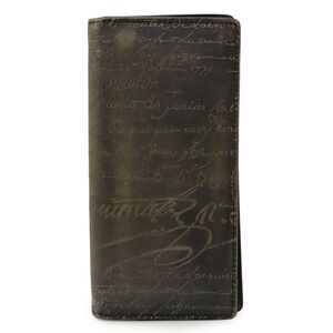 Berluti Venezia Leather Long Wallet